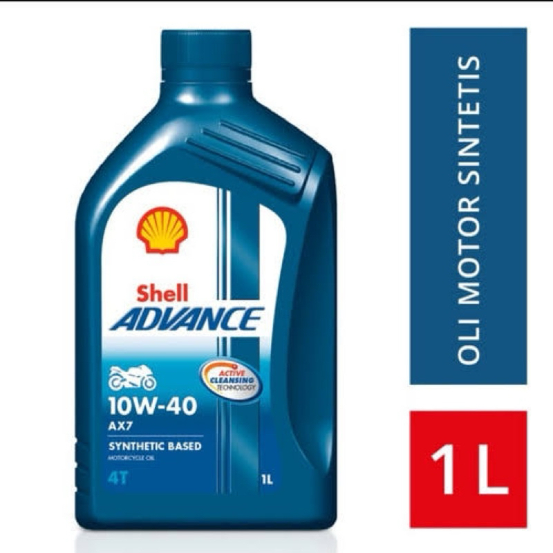 OLI MESIN SHELL ADVANCE 1 LITER 10W40 SINTETIS