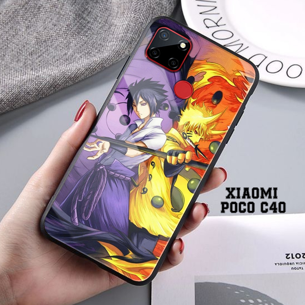 Case Realme C12 / Realme C25  - Casing Hp Realme C12 / Realme C25 - Motif ( NARUTO ) - Silikon Hp Re