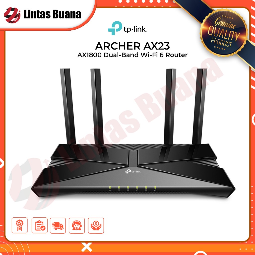 TP-LINK Archer AX23 AX1800 Dual-Band Wi-Fi 6 Router Tplink AX 23