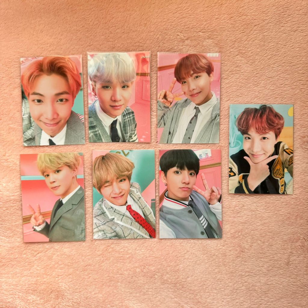 BTS 4th Muster Happy Ever After HEA Binder Photocard PC / MPC - Namjoon RM, Yoongi Suga, j-hope, Jim
