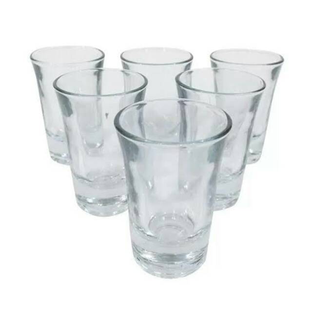 TG03 / GELAS LILIN /GELAS SLOKI /GELAS MINI /SOUVENIR (PER 6 PC)