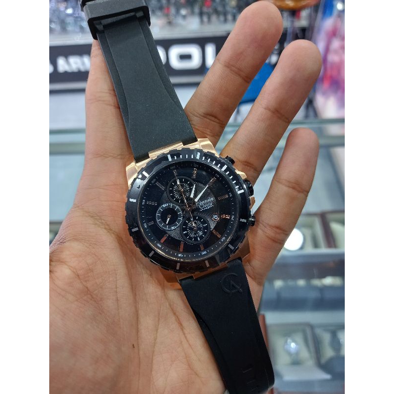 Jam tangan Alexandre Christie Ac6141 Rubber original