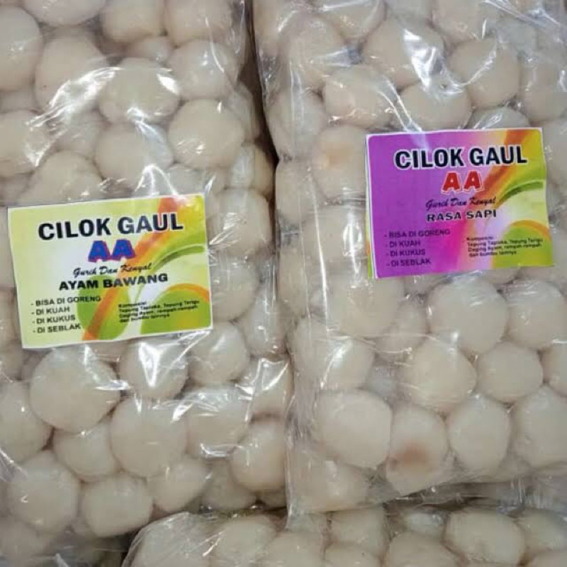 

Cilok Gaul AA (Cocok Buat Bakso Aci/Cilok) Isi 100 Butir