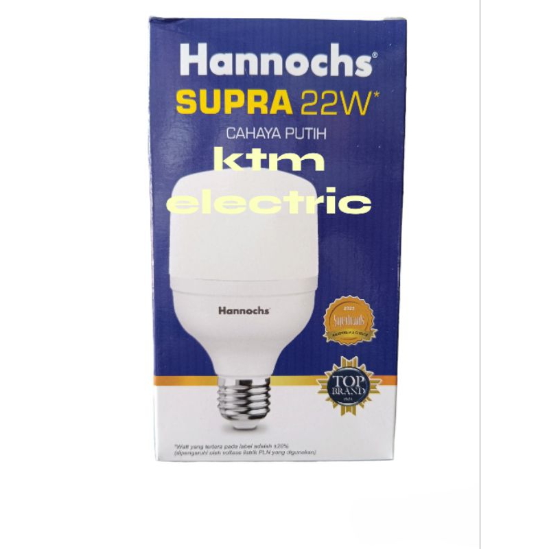 hannochs bohlam/lampu led hannochs 22watt vario&supra 22watt cahaya putih