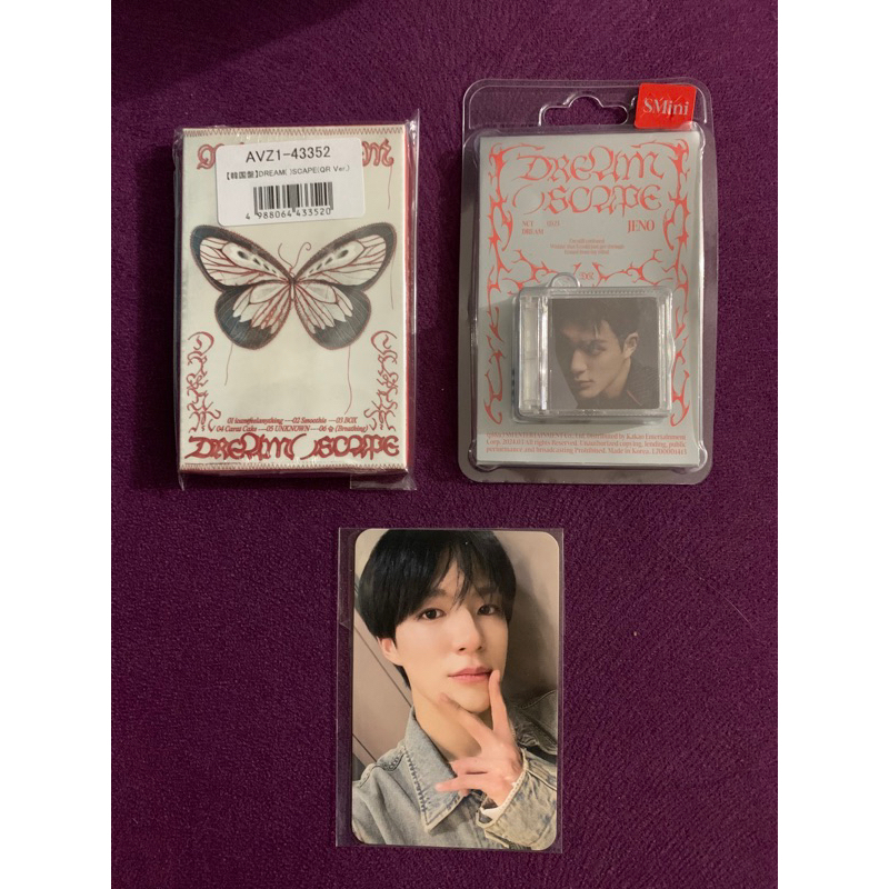 Photocard QR Smini Jeno NCT DREAM Scape SEALED