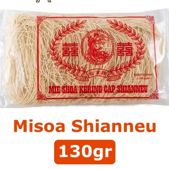 

Mie Shoa / Mieshoa / Miesoa Kering Cap Shianneu / Dewi 130 Gram