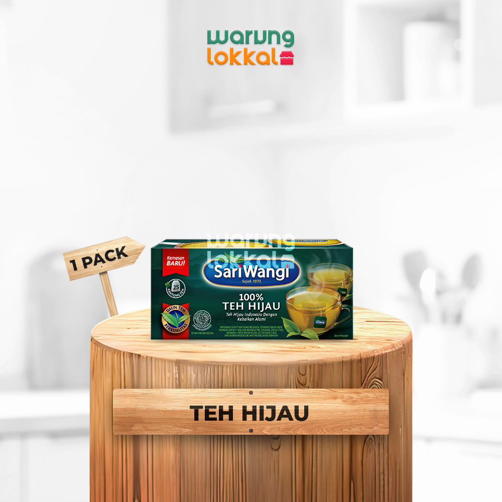 

Sariwangi Teh Hijau 1 Pack - Warung Lokkal