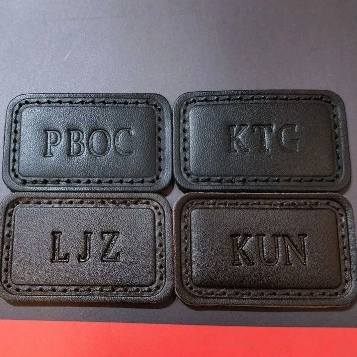 

name tag - tambahan custom inisial nama untuk name tag