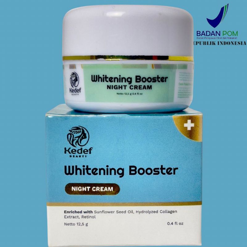 cream whitening booster bpom