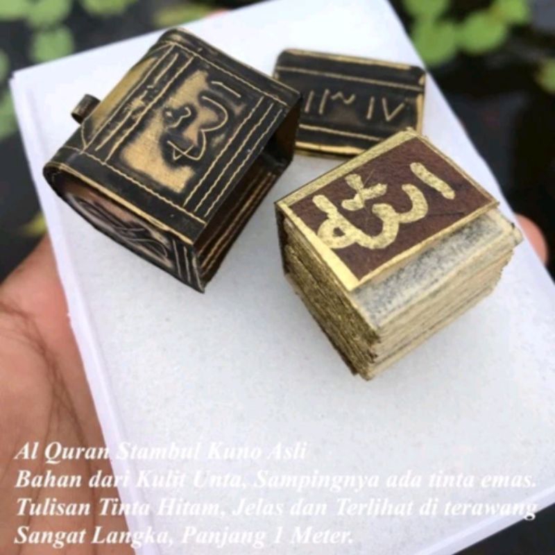 

Kitab Stambul Kulit Tinta Mas Stambul Kuno Barang Langka Varian Ukuran 1.5M 3M 5M 7Meter