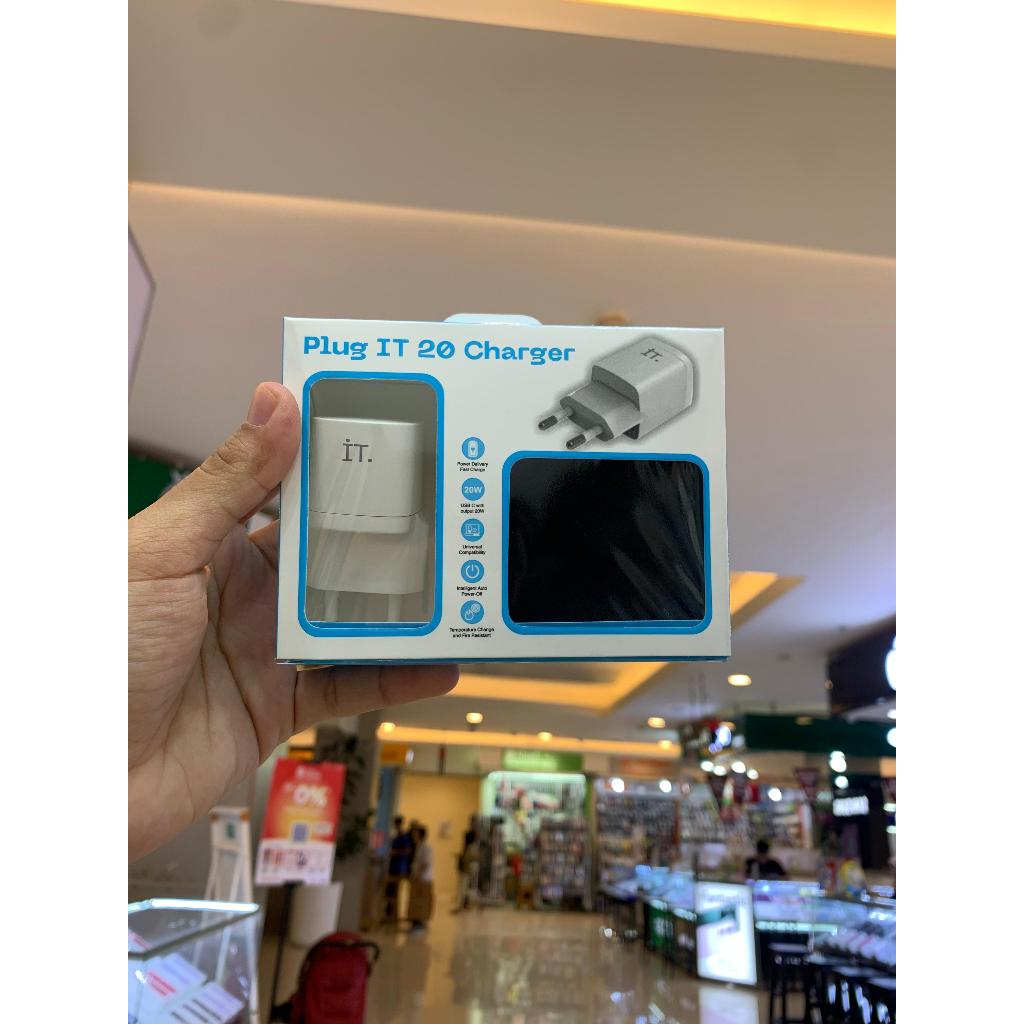 IT PLUG 20W CHARGER IPHONE IPAD FAST CHARGING 20 WATT USB C ORIGINAL