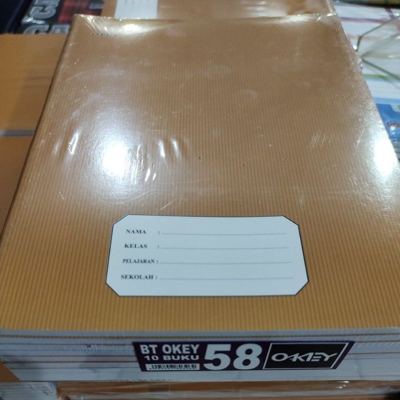 

RK buku tulis sidu kwarto 58 lembar, buku tulis murah, buku tulis kecil (10 buku)