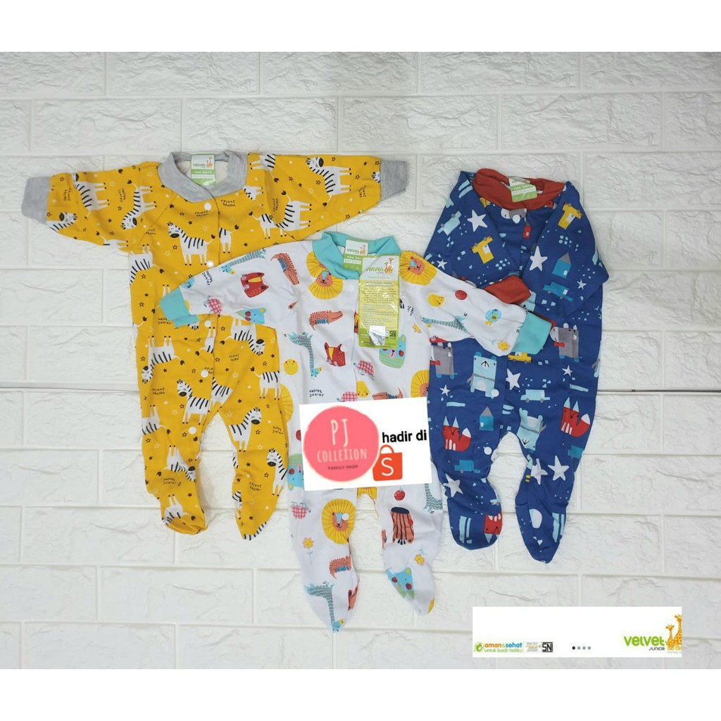 Velvet Junior Jumper Panjang Buka/Tutup Kaki