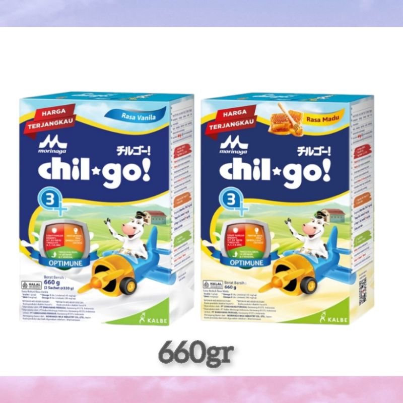 Morinaga Chil go 3+ 660gr