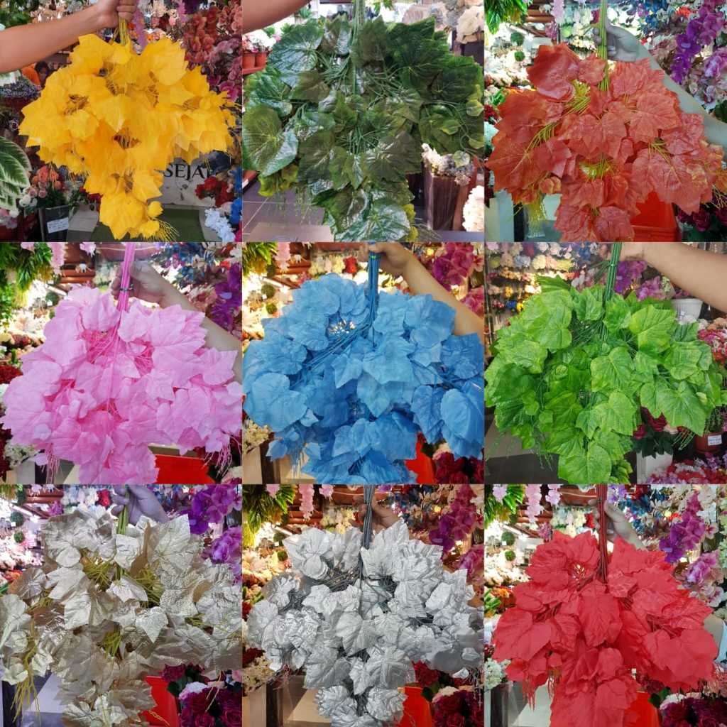 1 Lusin Daun Anggur Artificial Dekorasi Pesta