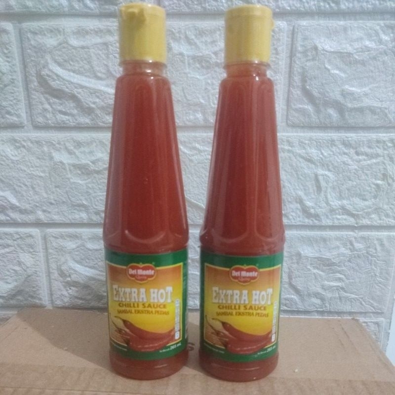 

Delmonte Extra Hot 265 mL Botol Plastik Exp. Nop 2025