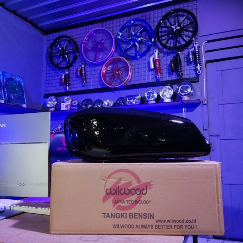 Tangki GL 100 Warna Hitam By Wilwood Original