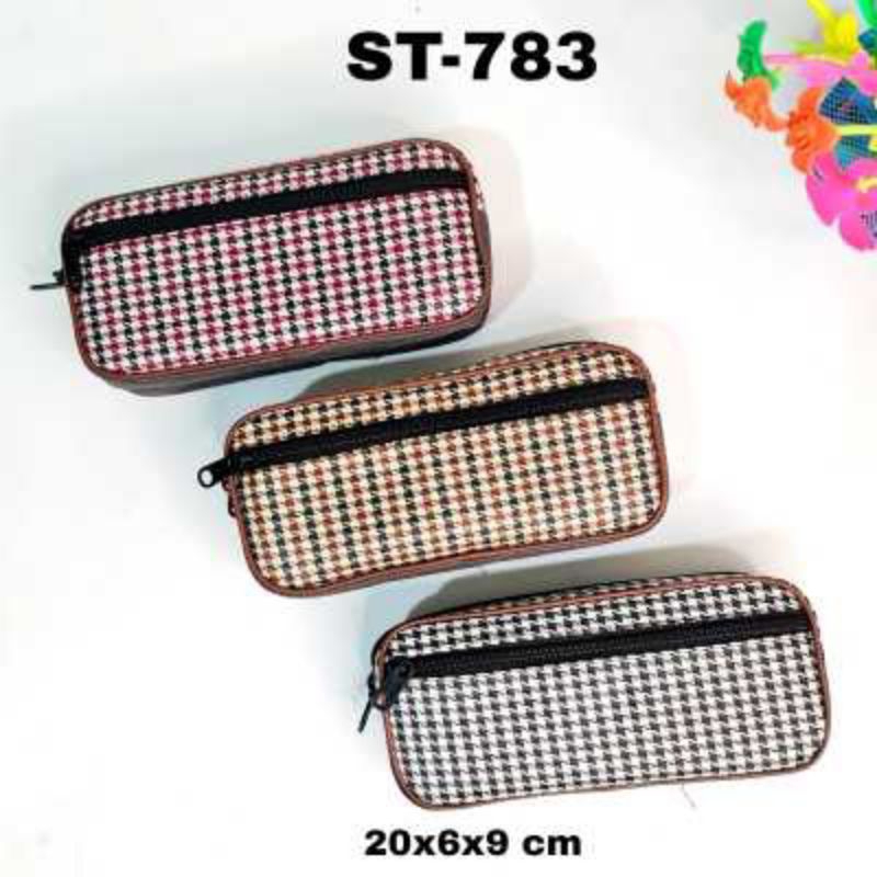 

Kotak Pensik Sleting Shintoeng Segi 3 Sleting/Pencil Pouch/Tempat Pensil/Tepak/Dompet Pensil