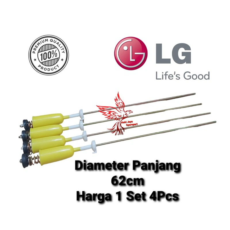 SHOCK BREAKER SUSPENSI PER GANTUNG MESIN CUCI LG 1 TABUNG / TOP LOADING