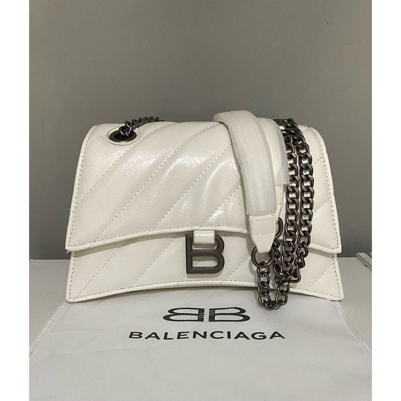 Tas Selempang Bal*nciaga Putih