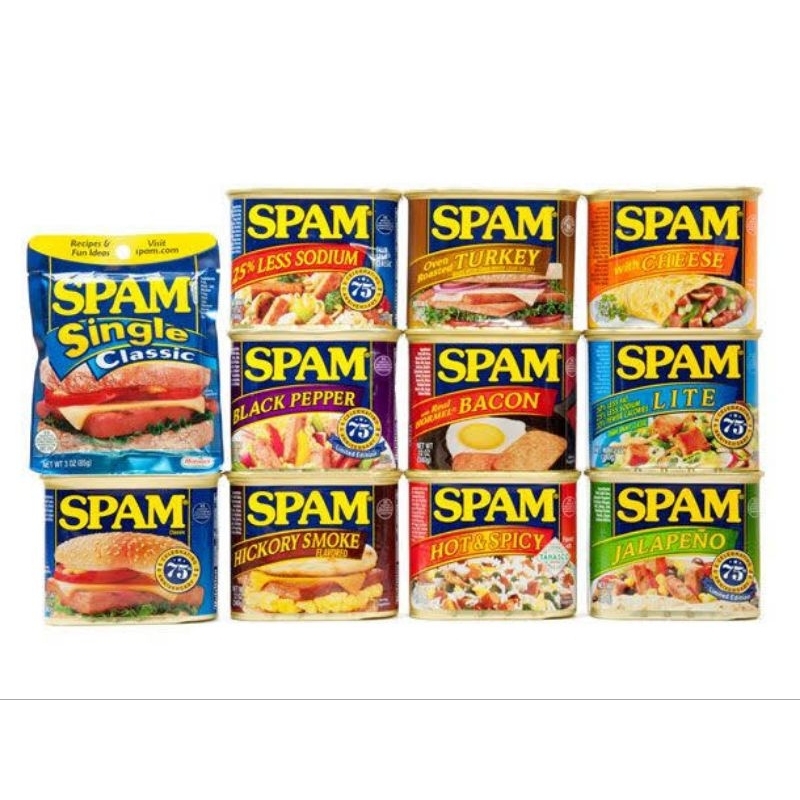 

SPAM FOOD PAKET VARIANT TERGANTUNG STOK