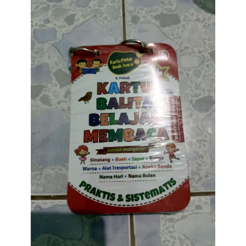 

KARTU BALITA BELAJAR MEMBACA FLASH CARD