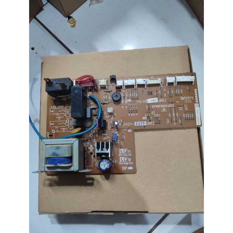 PCB MODUL AC SHARP PLASMA CLUSTER R22 SOKET SENSOR 10 PIN