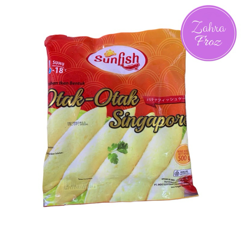 

SUNFISH OTAK OTAK SINGAPURA 500 GR