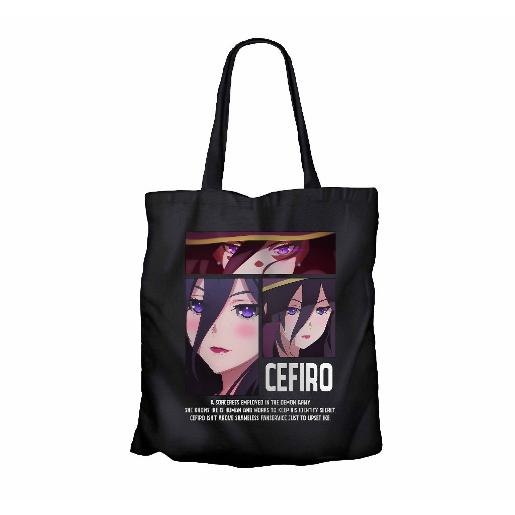 Tote bag infinite anime CEFIRO MAGICIAN - THE STRONGEST MAGICIAN material canvas