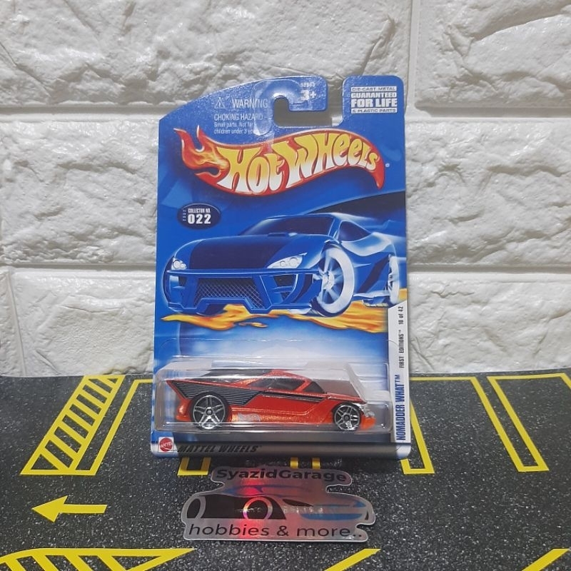 Hot Wheels Nomader What - blue card