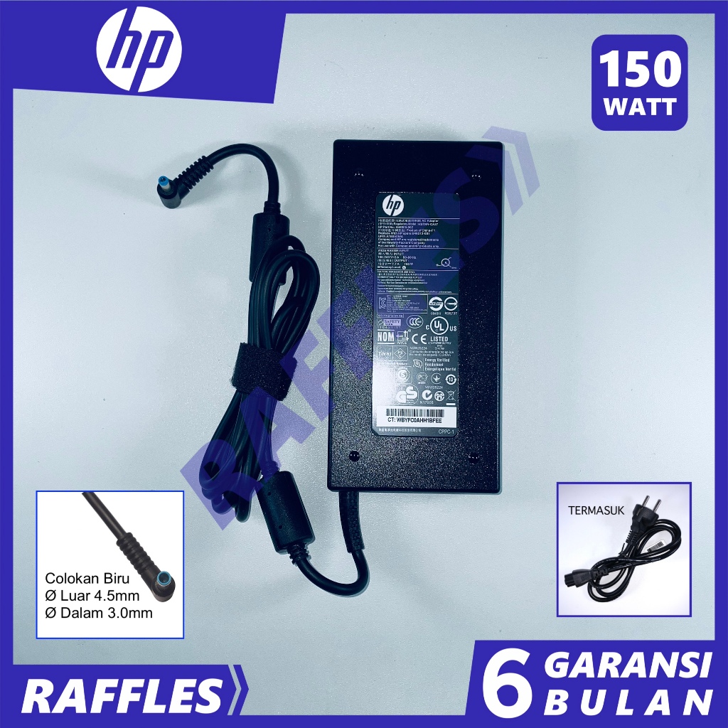 Adaptor Charger HP Zbook 15, Zbook 15 G2, Zbook 15 G3, Zbook 15 G5, Zbook 15V G5, Zbook 15 G6