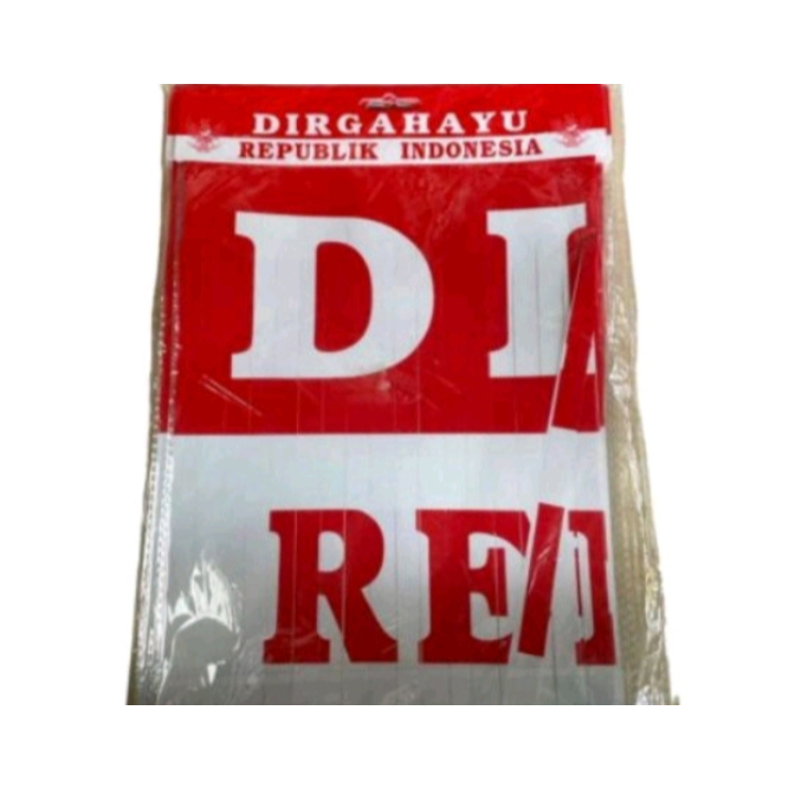 GARLAND RUMBAI DIRGAHAYU RI / HIASAN