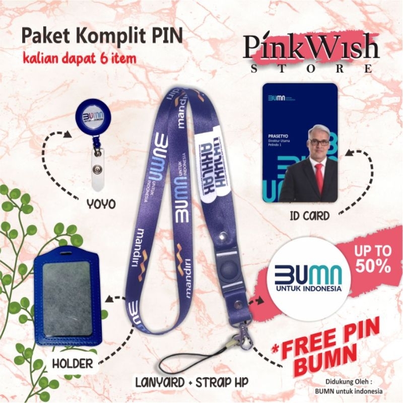 

Tali idcard MANDIRI AKHLAK biru navy / lanyard MANDIRI AKHLAK [READY STOCK] TERMURAH !!! Beli Eceran Rasa Grosir