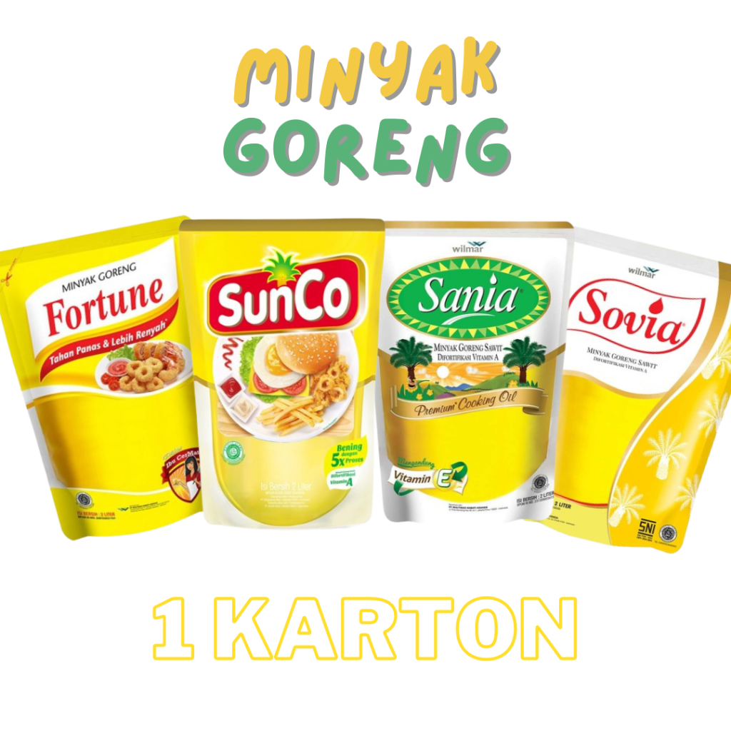 

READY!! MINYAK PREMIUM KEMASAN 1L/2L - 1 KARTON