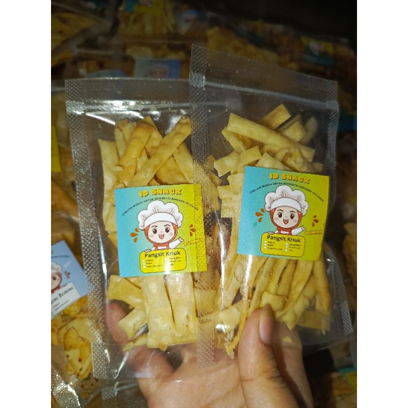 

kripik kriuk Viral kemasan ekonomis