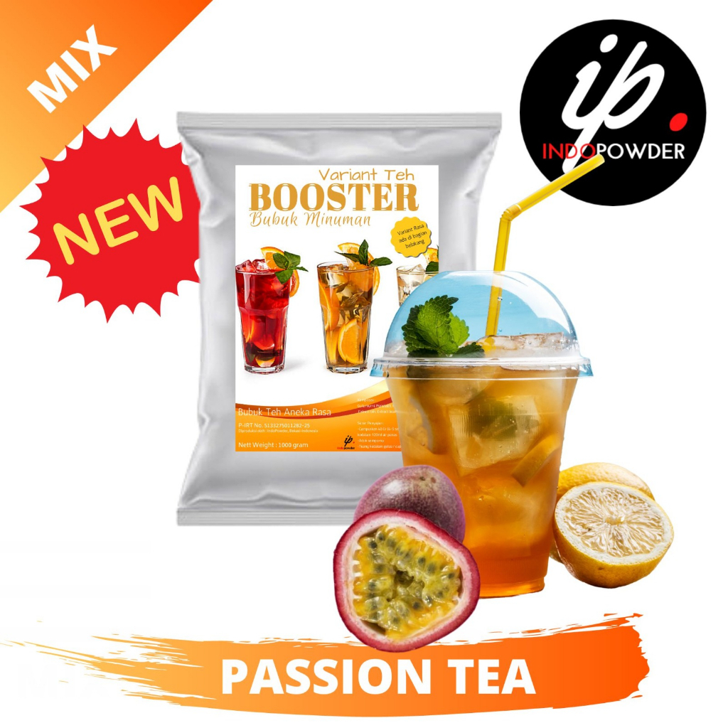 

BOOSTER Bubuk Minuman PASSION TEA 1Kg - Bubuk PASSION TEA 1Kg - PASSION TEA Bubuk 1Kg - PASSION TEA Powder
