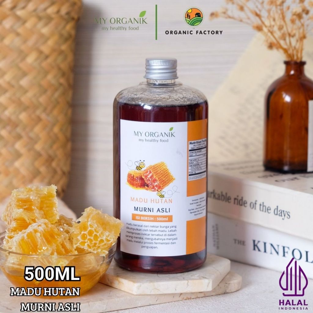 

My Organik Madu Hutan Premium Kalimantan 500ml KLM 100% Asli Original