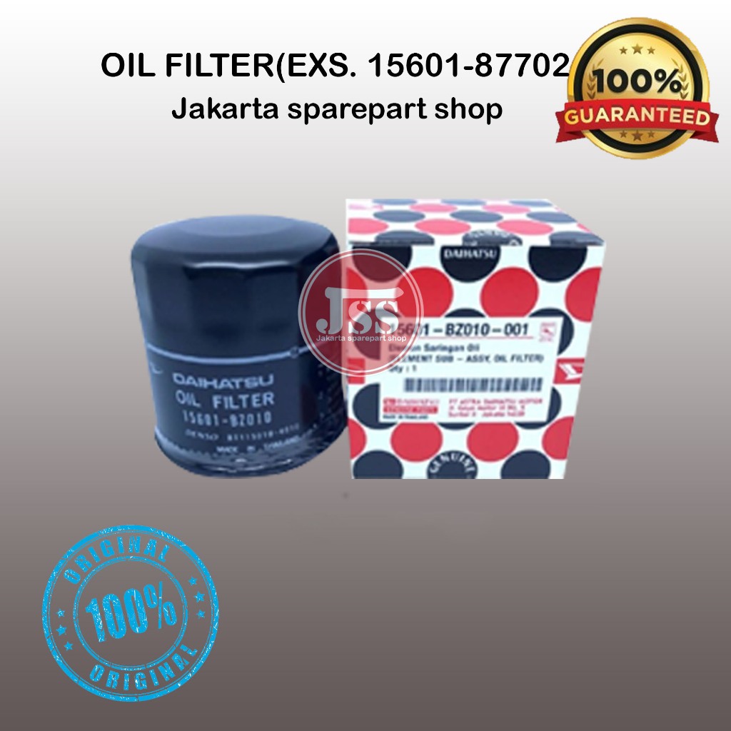 Filter Saringan Oli Avanza Xenia Rush Terios 15601-BZ010-001 Original