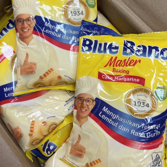 

RB MARGARIN BLUE BAND MASTER KEMASAN PABRIK 1 KG