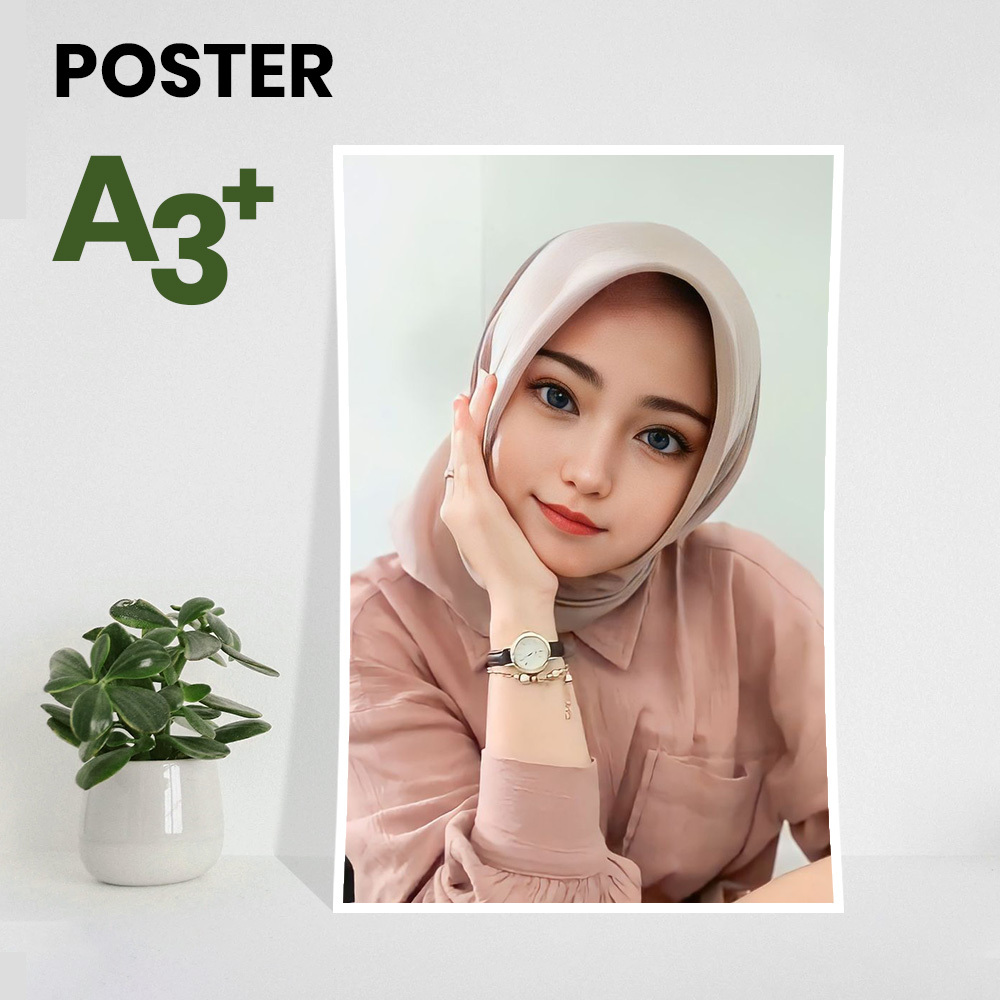 CETAK FOTO A3+ ART CARTON 260 FULL COLOR / Poster Custom Art Carton 230gsm, Art Carton 260gsm