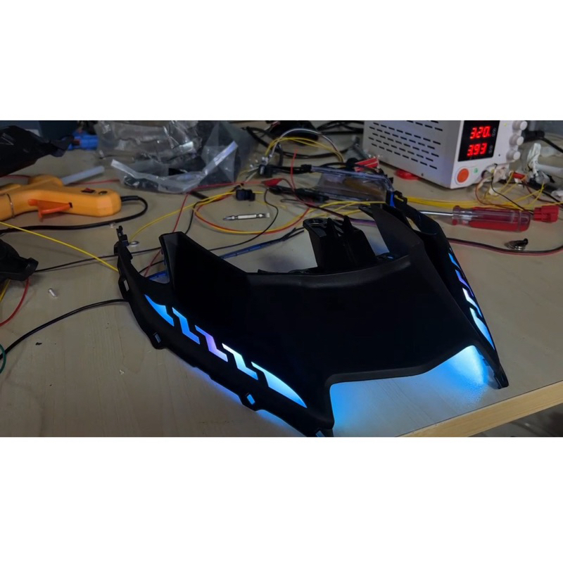 Lampu undertail RGB aerox 155 new aerox 155 old sein running