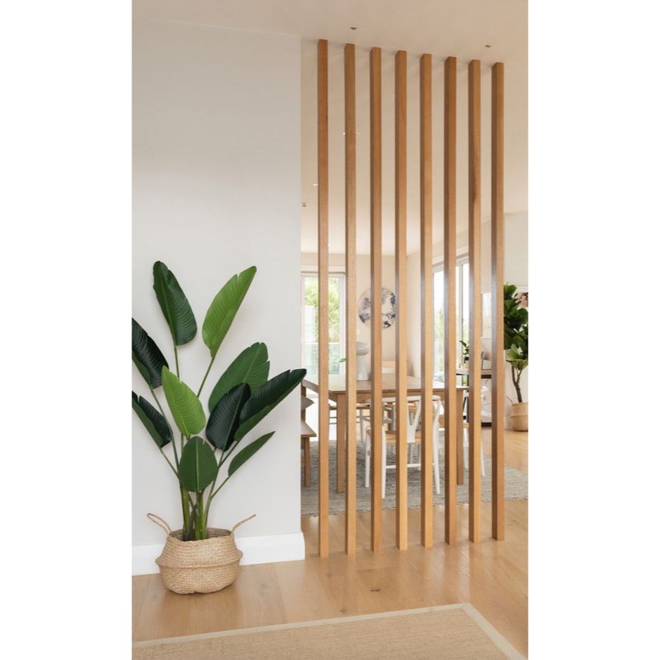 Wpc hollow tube kisi-kisi partisi Partisi WPC Kisi Kisi WPC Sekat dinding WPC khusus Indoor