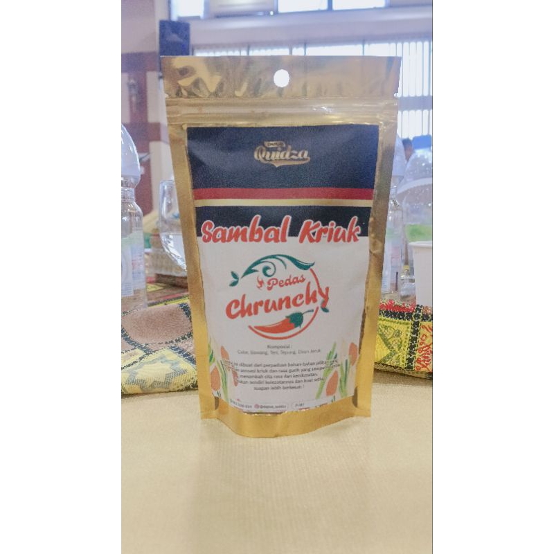 

sambal kriuk pedas chrunchy
