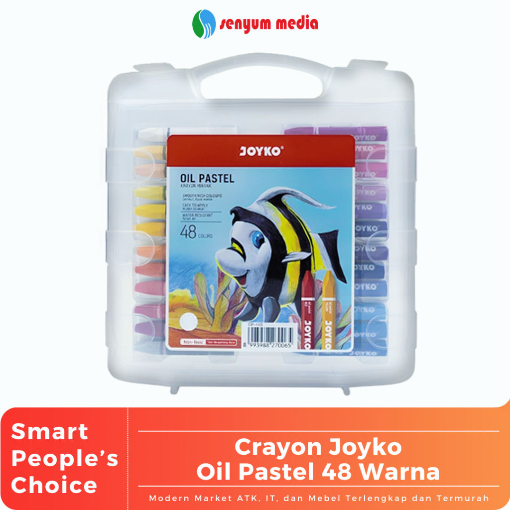 

Crayon Joyko Oil Pastel 48 Warna (1 Pcs) (S:PCS)