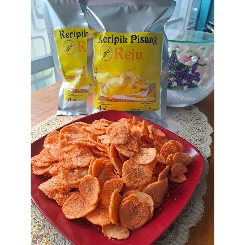 

Keripik Pisang tabur Keju