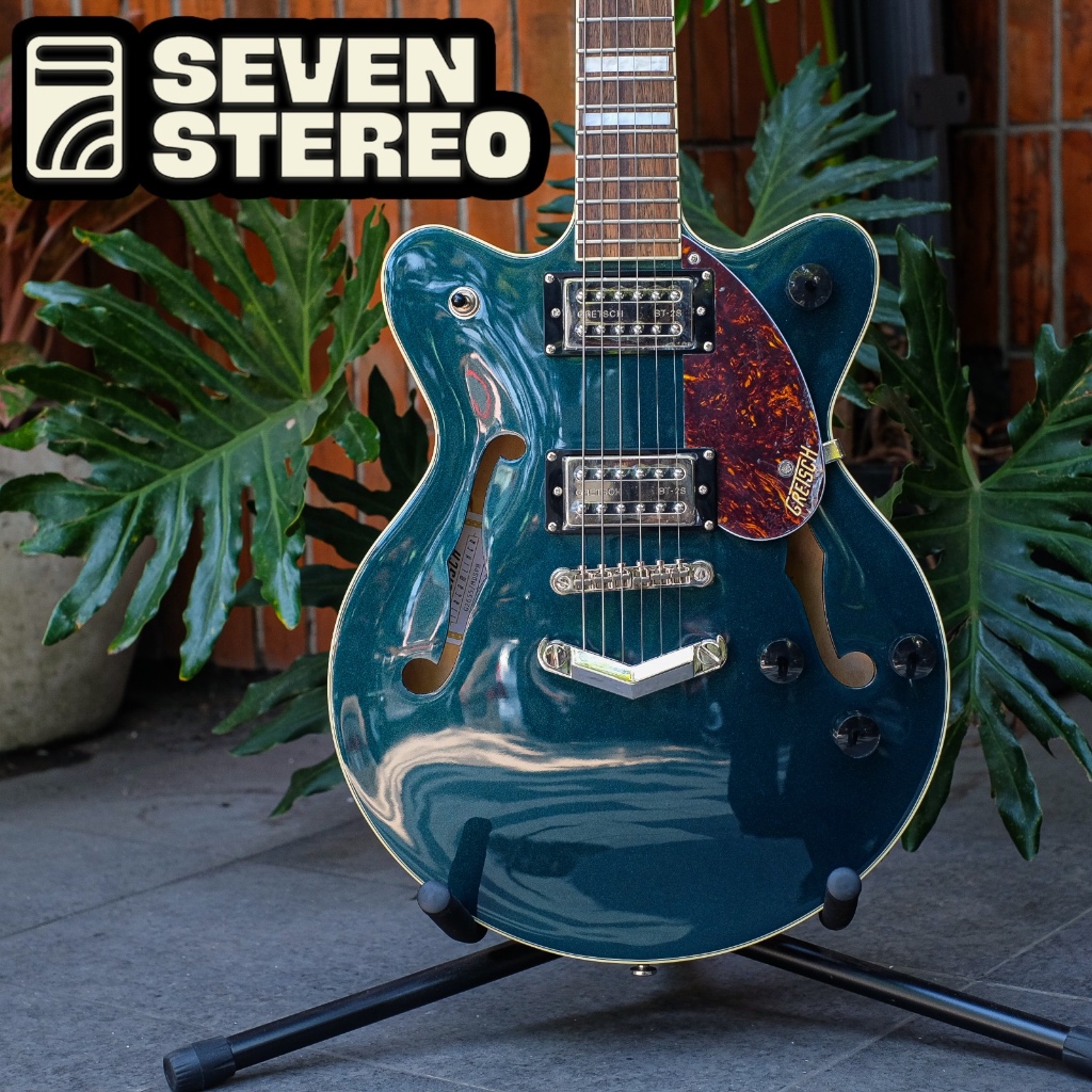 Gretsch G2655 Streamliner Center Block Jr Double-Cut Electric Guitar w/V-Stoptail Midnight Sapphire