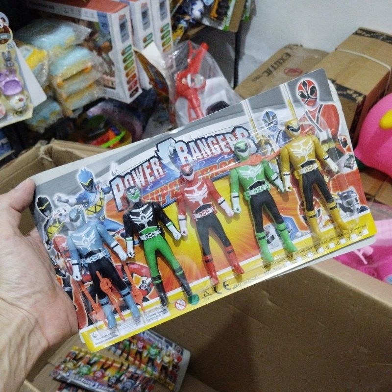 oketoys mainan figur power rangers super heros dino fury super rangers true hero