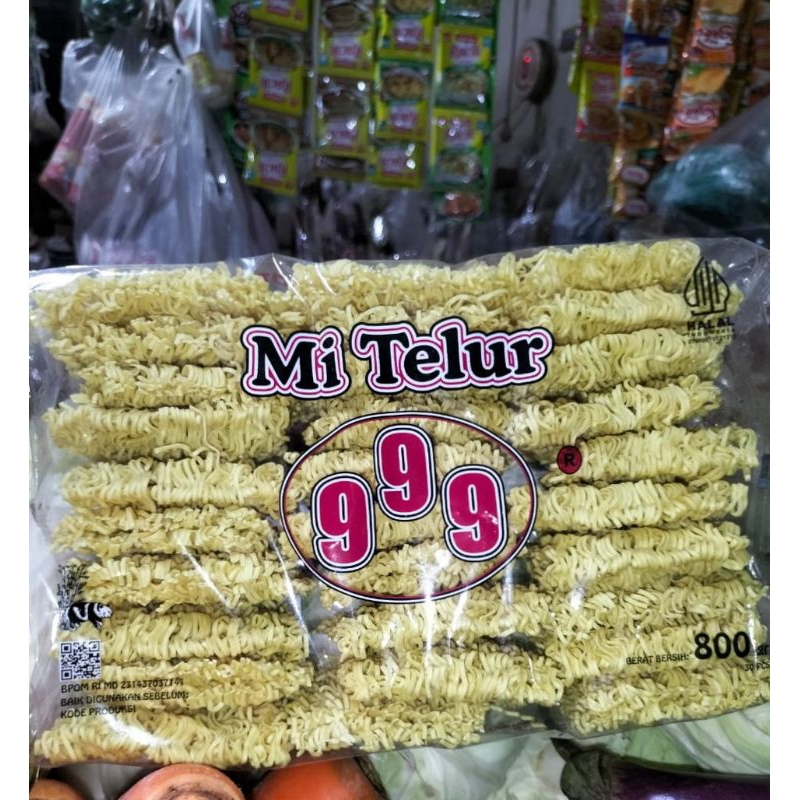 

MI Telur 999 kemasan besar 800gr