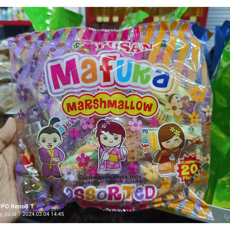 

(Dapat 3 paket) Marsmallow Mafura isi 20pcs/paket