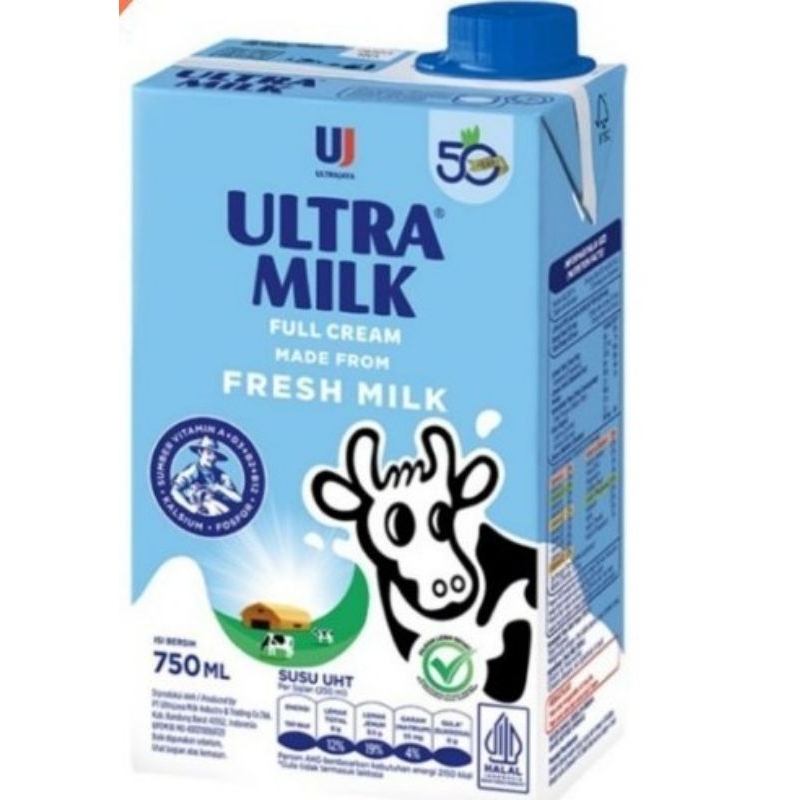 

susu ultra 750 ml